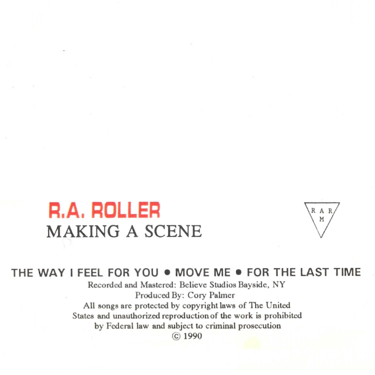 Making A Scene Demo Cover